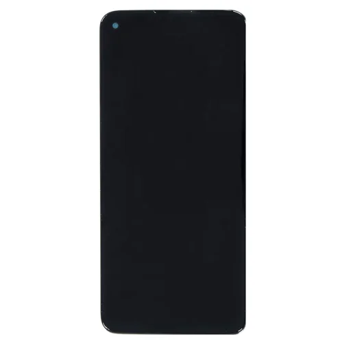 Motorola G9 Plus LCD kijelző + érintőegység + előlap fekete (Szervizcsomag) - 1
