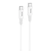 Cable USB-C to USB-C Foneng X106 60W, 1,2m (fehér) thumbnail
