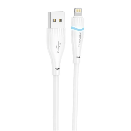 Cable USB-A - Lightning Foneng X101 2,4A, 1,2m (fehér) Lightning USB kábel - 1