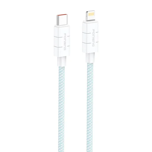 Foneng XS02 PD27W USB-C - Lightning kábel, 1,2m (kék) - 1