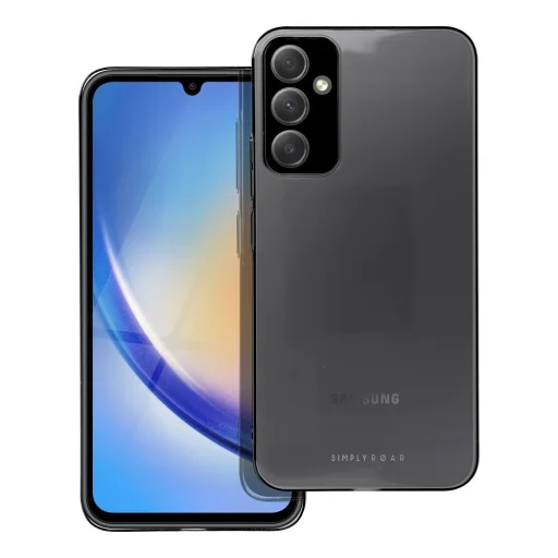 Roar Pure Simple Fit tok - Samsung Galaxy A34 átlátszó tok - 1