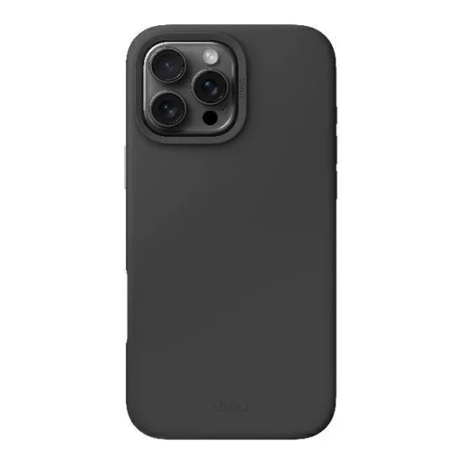 Uniq Lino Hue iPhone 16 Pro 6.3" Magclick töltőtok szürke/charcoal szürke tok - 2