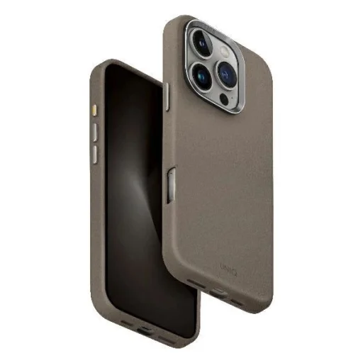 Uniq Lyden iPhone 16 Pro 6.3" Magclick Töltő tok szürke/flint szürke tok - 1