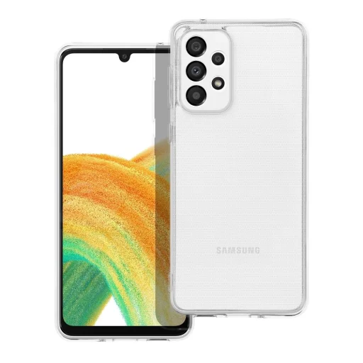 Átlátszó tok 2 mm SAMSUNG A33 5G (kameravédelem) átlátszó tok - 1