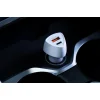 FORCELL F-ENERGY Carbon CC50-1A1C nabíjačka do auta Type C + USB A PD QC3.0 3A 38W biela thumbnail