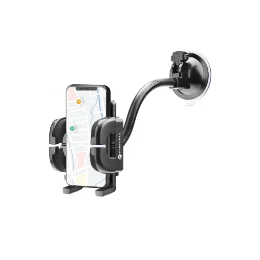 FORCELL autós telefontartó - RENDSZERES íves 17 cm-es karral - 2
