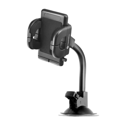 FORCELL autós telefontartó - RENDSZERES íves 17 cm-es karral - 3
