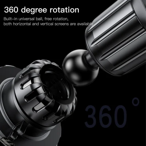 FORCELL F-Grip MagElite mágneses autós telefontartó szellőzőre fekete - 12