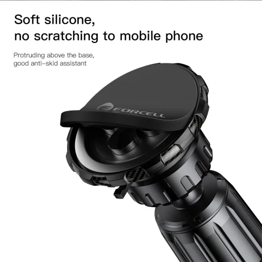 FORCELL F-Grip MagElite mágneses autós telefontartó szellőzőre fekete - 7