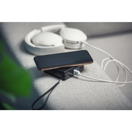 FORCELL F-ENERGY multifunkcionális töltő 20W 5 az 1-ben USB-C/villám kábellel, 10000mAh power bankkal és vezeték nélküli töltéssel 15W - 15