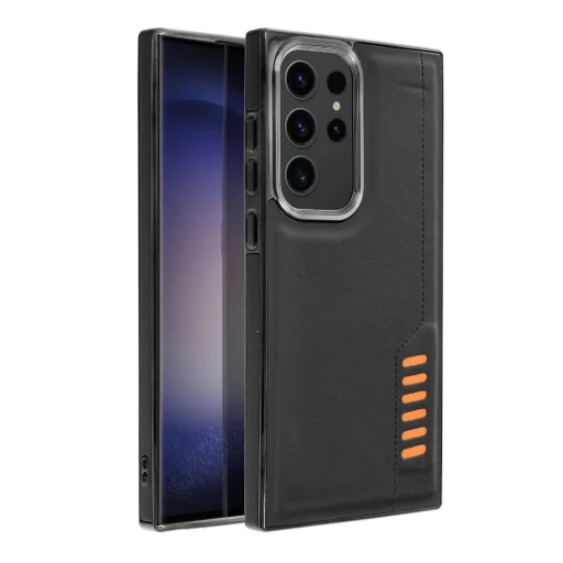MILANO tok SAMSUNG S23 Ultra fekete tok - 5