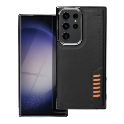 MILANO tok SAMSUNG S23 Ultra fekete tok - 1