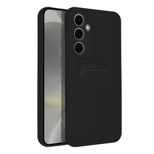 kártyatartós tok Samsung Galaxy S23 FE fekete tok - 10