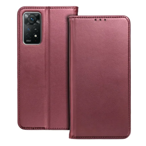 Smart Magneto fliptok XIAOMI Redmi A1 / Redmi A2 burgundy tok - 1