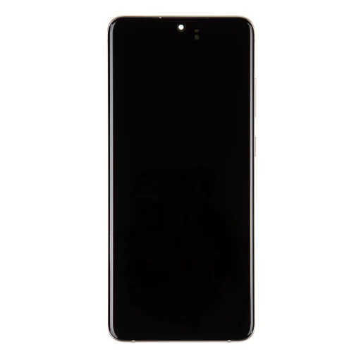 LCD kijelző + Érintőegység + Előlap Samsung G988 Galaxy S20 Ultra Kozmikus Fehér (Szolgáltatás Csomag) - 1