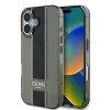  iPhone 16 fekete Guess IML Middle 4G Stripe tok - 1