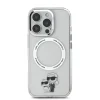  iPhone 16 Pro Max Transparent Karl Lagerfeld IML Karl és Choupette MagSafe tok - 2