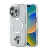  iPhone 16 Pro Max Transparent Karl Lagerfeld IML Karl és Choupette MagSafe tok - 1