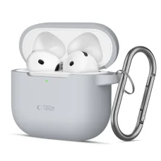 Tech-protect Silicone Hook Apple Airpods 4 Szürke