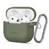 Tech-protect Silicone Hook Apple Airpods 4 Olive Green Tok thumbnail