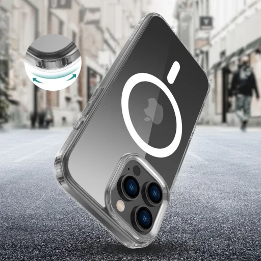 TECH-PROTECT FLEXAIR HYBRID MAGSAFE GALAXY S24 FE Átlátszó tok - 4