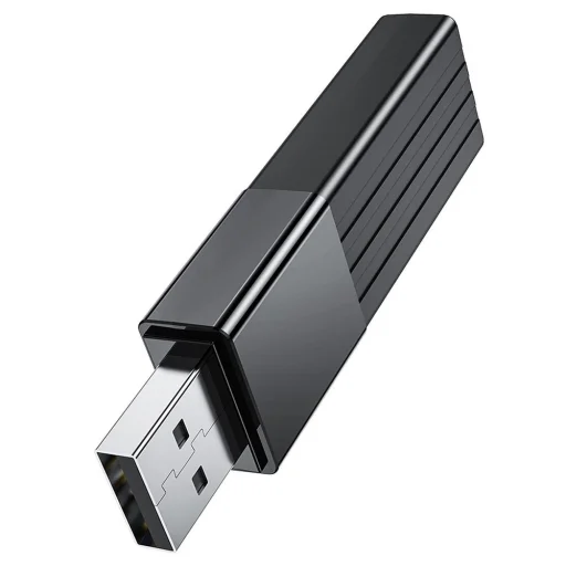 HOCO kártyaolvasó 2 az 1-ben USB A 2.0 HB20 fekete - 4