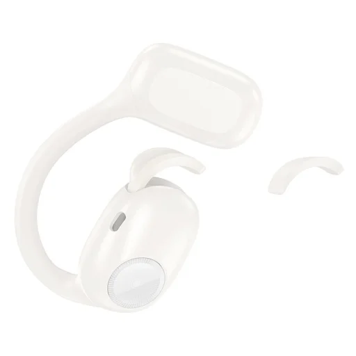 HOCO vezeték nélküli bluetooth fülhallgató TWS EA1 tejesfehér - 2