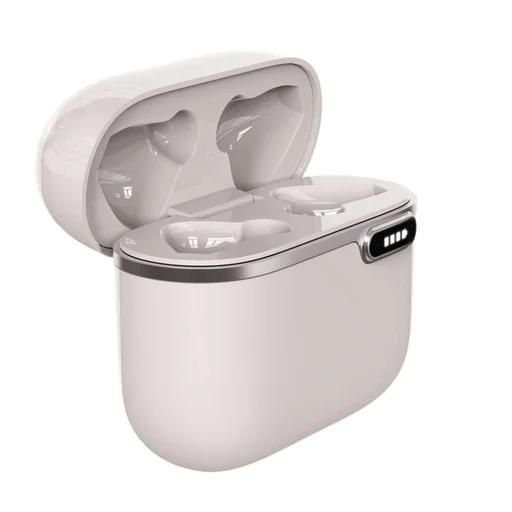 Bluetooth fülhallgató TWS ART AP-TW-B4W mikrofonnal Type C fekete, - 3