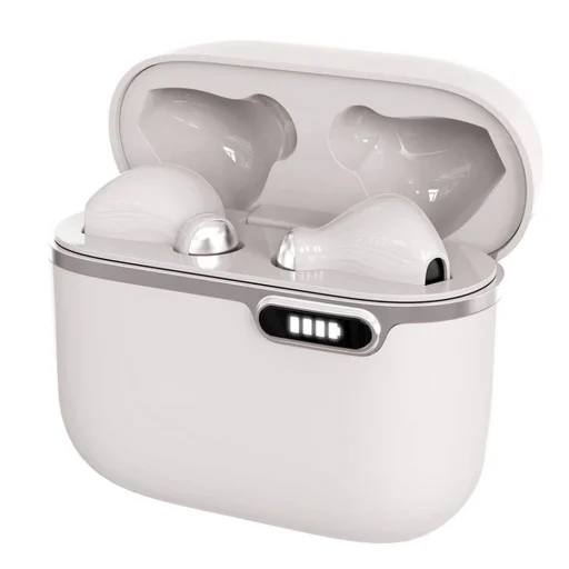 Bluetooth fülhallgató TWS ART AP-TW-B4W mikrofonnal Type C fekete, - 4