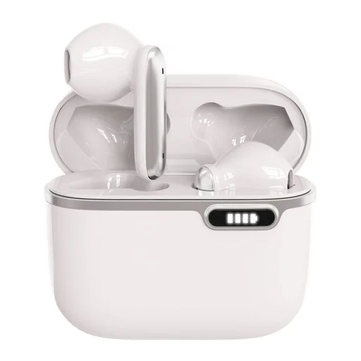 Bluetooth fülhallgató TWS ART AP-TW-B4W mikrofonnal Type C fekete, - 1