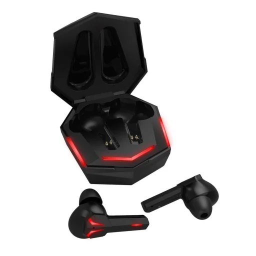 Bluetooth fülhallgató TWS ART AP-TW-G10 GAMING mikrofonnal és Type C dokkolóállomással fekete - 6