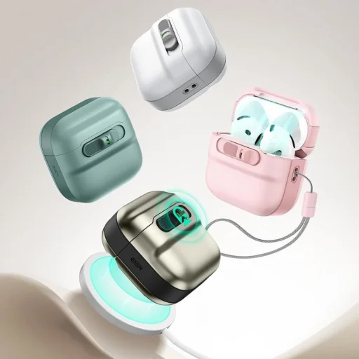 Esr Pulse Halolock Magsafe Apple Airpods 4 Fekete Tok - 2