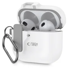TECH-PROTECT SLIM HOOK APPLE AIRPODS 4 fehér tok