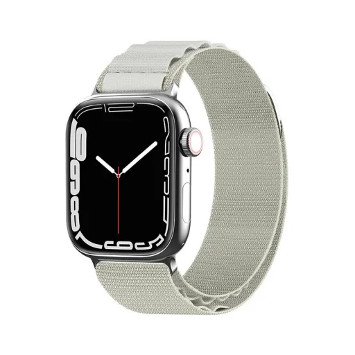 Szíj Alpine acél csattal Apple Watch 38/40/41 mm - ezüst - 1