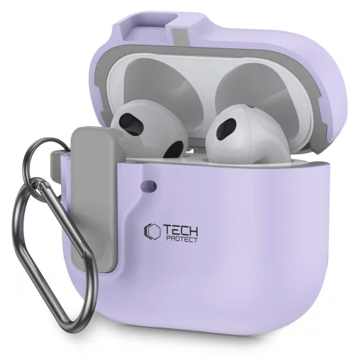 Tech-protect Slim Hook Apple Airpods 4 Lavender Tok - 1