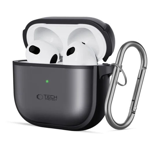 TECH-PROTECT MAGMAT APPLE AIRPODS 4 matt fekete tok - 1