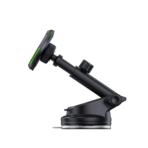 Tech-Protect MM15W-V6 Qi2 Mágneses Magsafe Műszerfal & Szellőző Autós Telefontartó Vezeték Nélküli Töltő 15w Fekete - 4