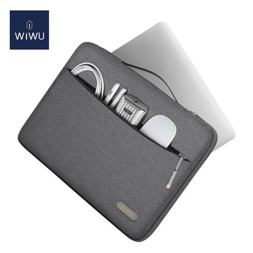 WiWU - Vízálló Laptop Táska 13,3" Pilot Sleeve - szürke - 4