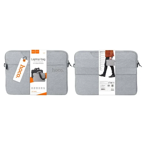 HOCO tablet / laptop / netbook táska 15,6" GT1 szürke - 5