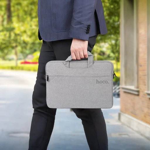 HOCO tablet / laptop / netbook táska 15,6" GT1 szürke - 8