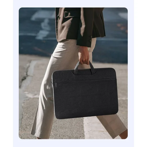 DUX DUCIS bag LBTC laptop táska 14-15,4" Horizontális Kézitáska fekete - 3