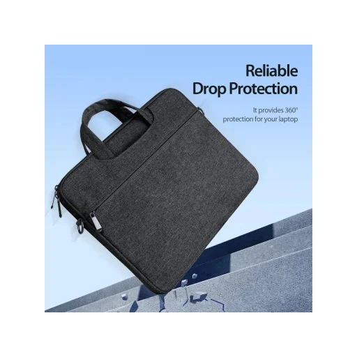 DUX DUCIS LBJB laptop táska, 14-15,4"-os vállpántos fekete - 9