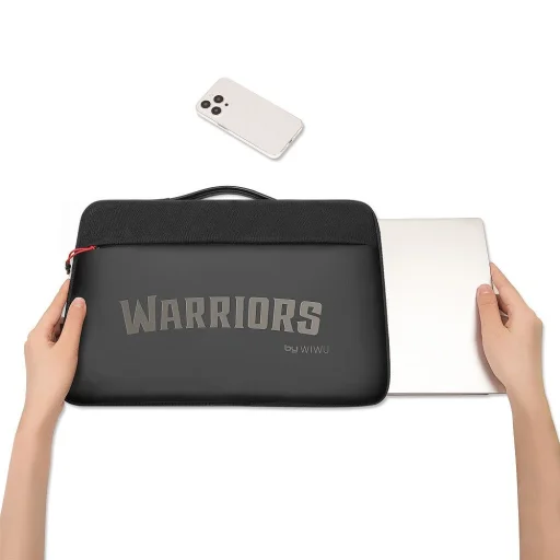 WiWU - Vízálló Laptop Kézitáska 14" Warriors Laptop Sleeve - fekete - 5