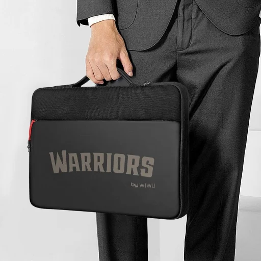WiWU - Vízálló Laptop Kézitáska 14" Warriors Laptop Sleeve - fekete - 7