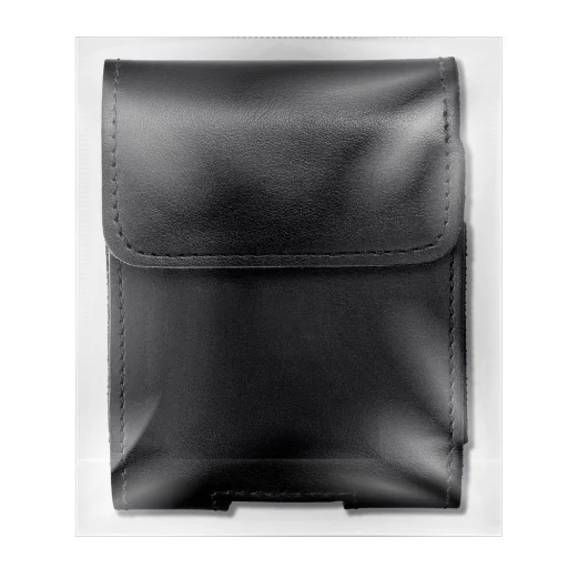 ROYAL univerzális horizontális bőrtok övre méret V SAMSUNG FLIP 1 / 2 / 3 / 4 / HUAWEI P50 Pocket / MOTOROLA RAZR 5G fekete tok - 6