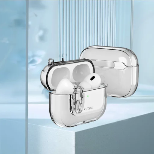 Tech-protect Slim Hook Apple Airpods Pro 1 / 2 átlátszó - 4