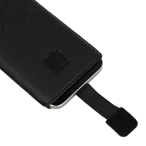 WONDER Deko Pouch tok (XXL méret) Samsung S23 Ultra/S22 Ultra/M33/M23/A14 5G/Xiaomi Redmi 12C fekete - 5