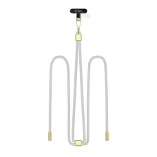 Tech-protect C2s Keresztpánt Zsinór Krétaszürke/arany