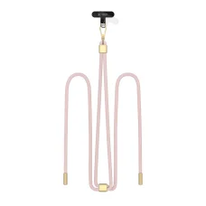 Tech-protect C2s Rope Keresztpánt Baby Pink/arany