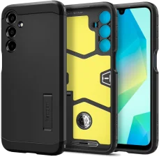 Galaxy A16 4G / 5G čierne puzdro SPIGEN TOUGH ARMOR
